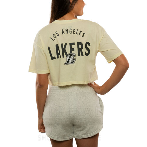 REMERA NBA LOS ANGELES LAKERS BOXY FIT