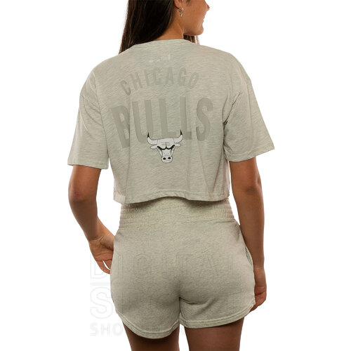 REMERA NBA CHICAGO BULLS BOXY FIT