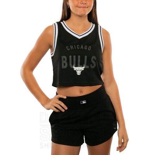 MUSCULOSA NBA CHICAGO BULLS CROP