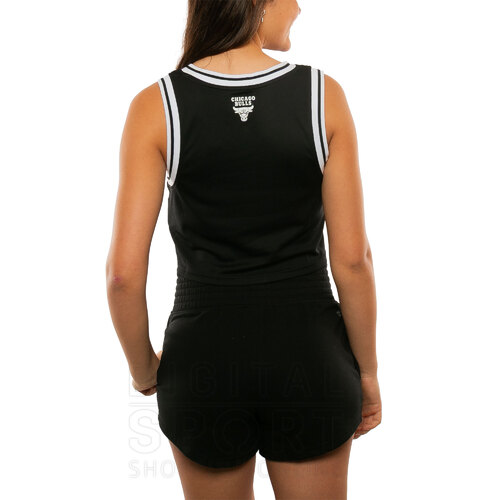 MUSCULOSA NBA CHICAGO BULLS CROP