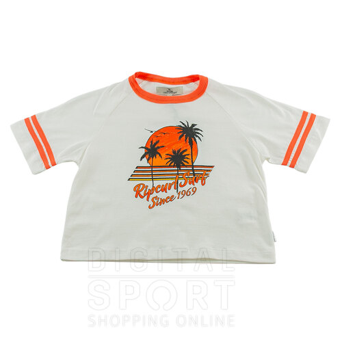 REMERA BOXY SURF PARADISE