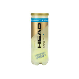 TUBO X 3 PELOTAS HEAD PADEL PRO+