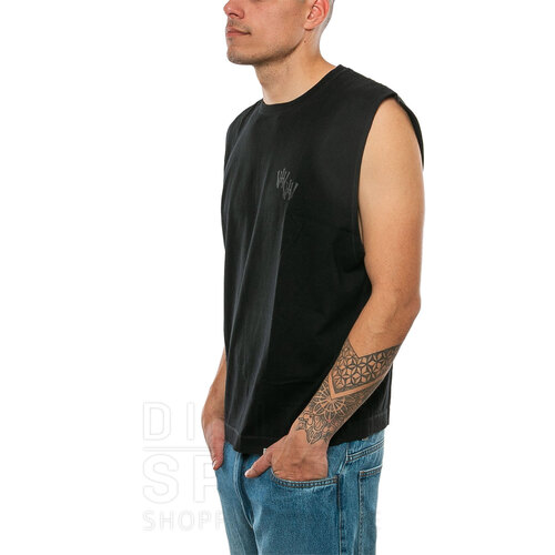 REMERA MUSCLE ALBARN CROP