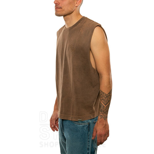REMERA MUSCLE ALBARN CROP