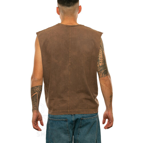 REMERA MUSCLE ALBARN CROP