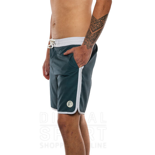 SHORT BAÑO SCALLOP FLOWER 19