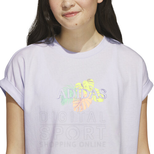 REMERA TROPICAL LEAVES
