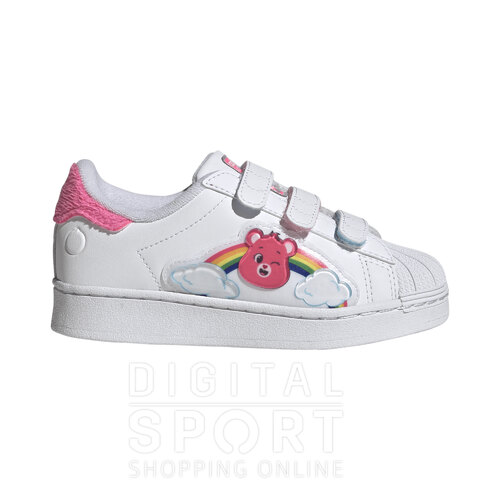 ZAPATILLAS SUPERSTAR LED LIGHTS CARE BEARS