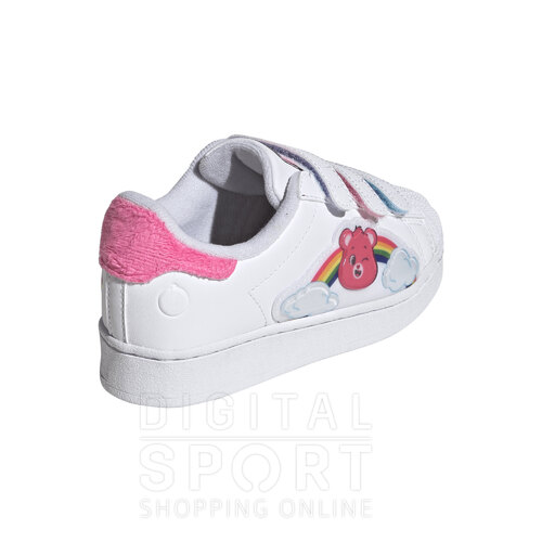 ZAPATILLAS SUPERSTAR LED LIGHTS CARE BEARS
