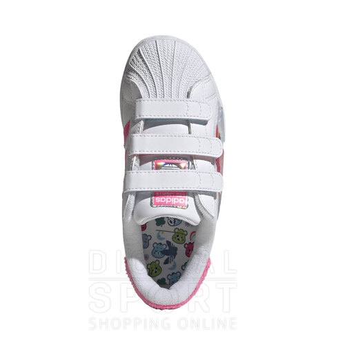 ZAPATILLAS SUPERSTAR LED LIGHTS CARE BEARS