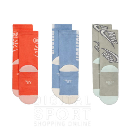 PACK X 3 MEDIAS EVERYDAY PLUS