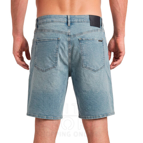 BERMUDA JEAN LOOSE BILLOW 22''