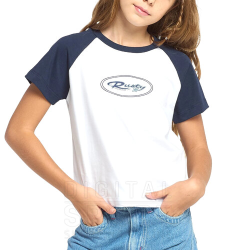 REMERA TUFF RAGLAN BABY TEE KIDS