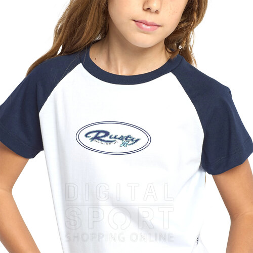 REMERA TUFF RAGLAN BABY TEE KIDS