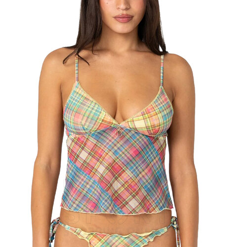 TOP TANKINI CHECK MOI