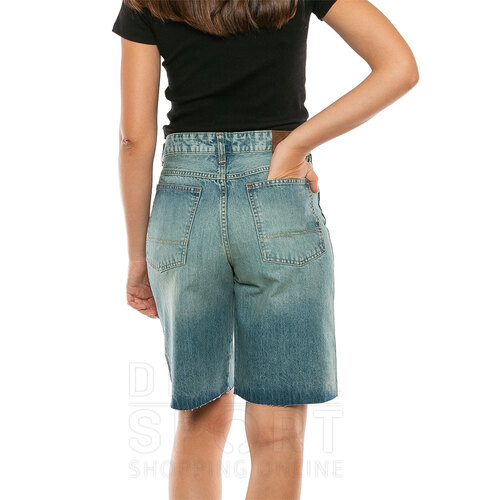 BERMUDA TEMPO MID RISE DENIM