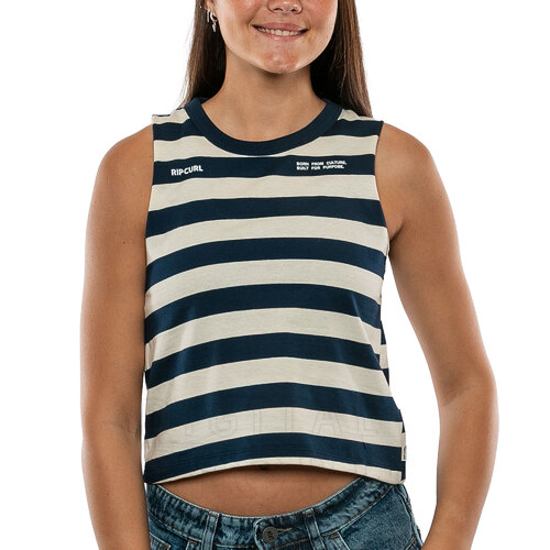 MUSCULOSA CROP STRIPE
