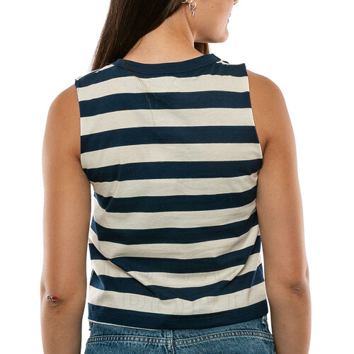 MUSCULOSA CROP STRIPE