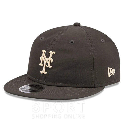 GORRA 9FIFTY NEW YORK METS NEGRA NYLON - MLB SNAPBACK PREMIUM