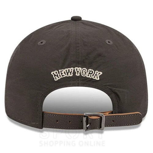 GORRA 9FIFTY NEW YORK METS NEGRA NYLON - MLB SNAPBACK PREMIUM