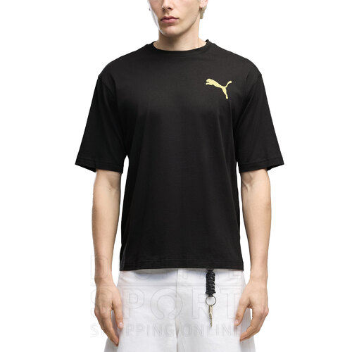 REMERA GRAPHICS BOXY PUMA UTILITY