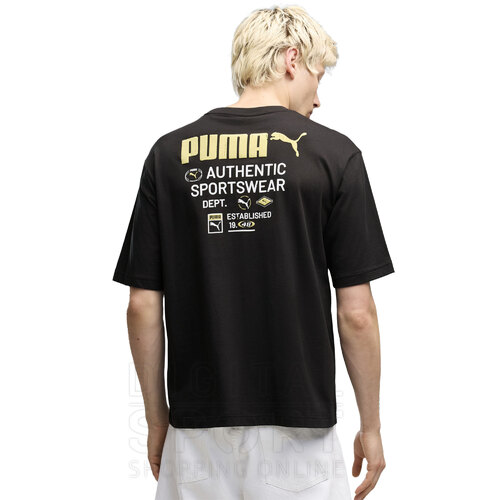 REMERA GRAPHICS BOXY PUMA UTILITY