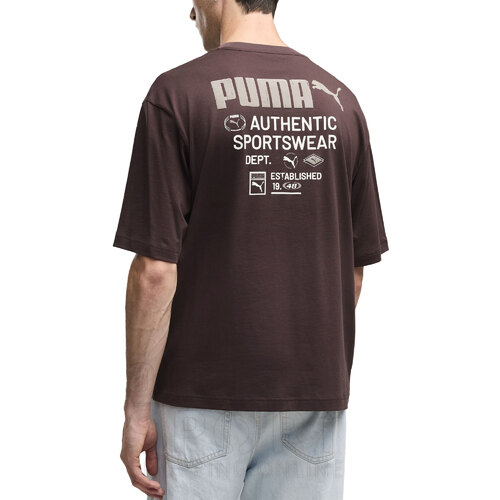 REMERA GRAPHICS BOXY PUMA UTILITY