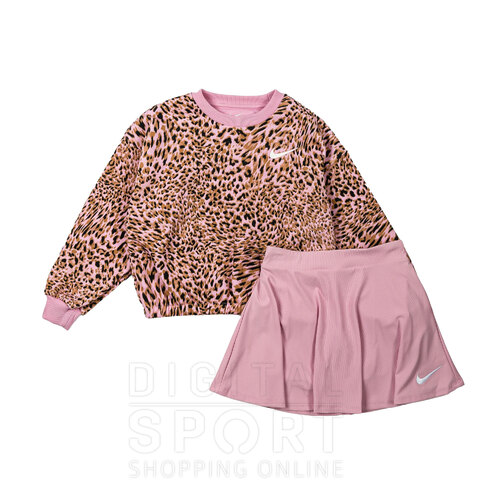 CONJUNTO NKG GIRLS AOP CREW SCOOTER KIDS
