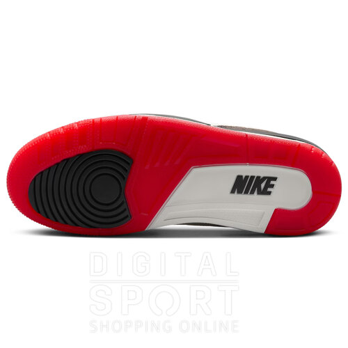 BOTAS AIR JORDAN 3 RETRO OG SAIL AND UNIVERSITY RED