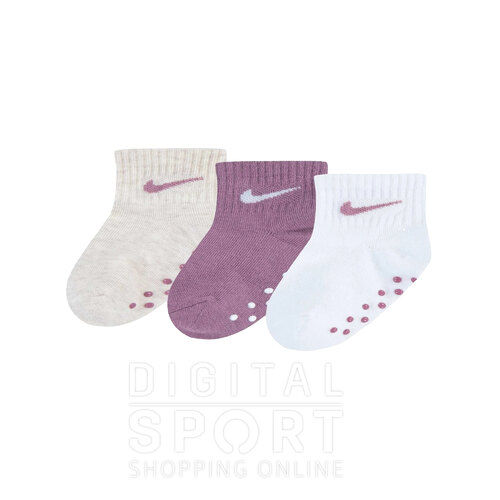 PACK X 3 MEDIAS CORE SWOOSH GRIPPED