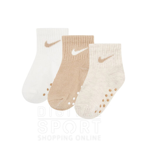 PACK X 3 MEDIAS CORE SWOOSH GRIPPED