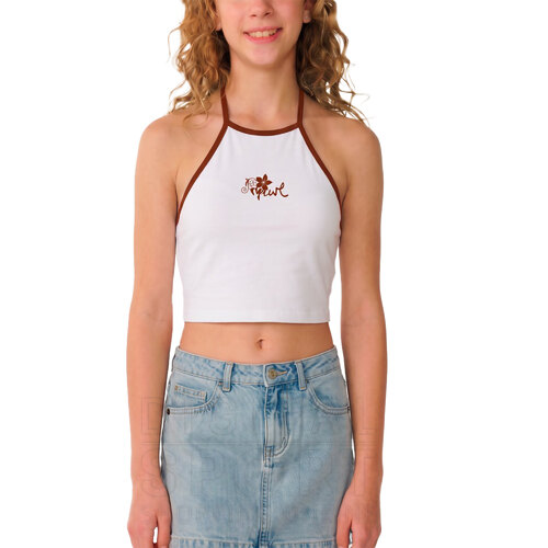 MUSCULOSA CROP TOP ECHO KIDS