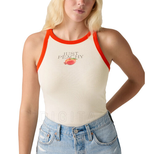 MUSCULOSA HAYES RACER RINGER TANK